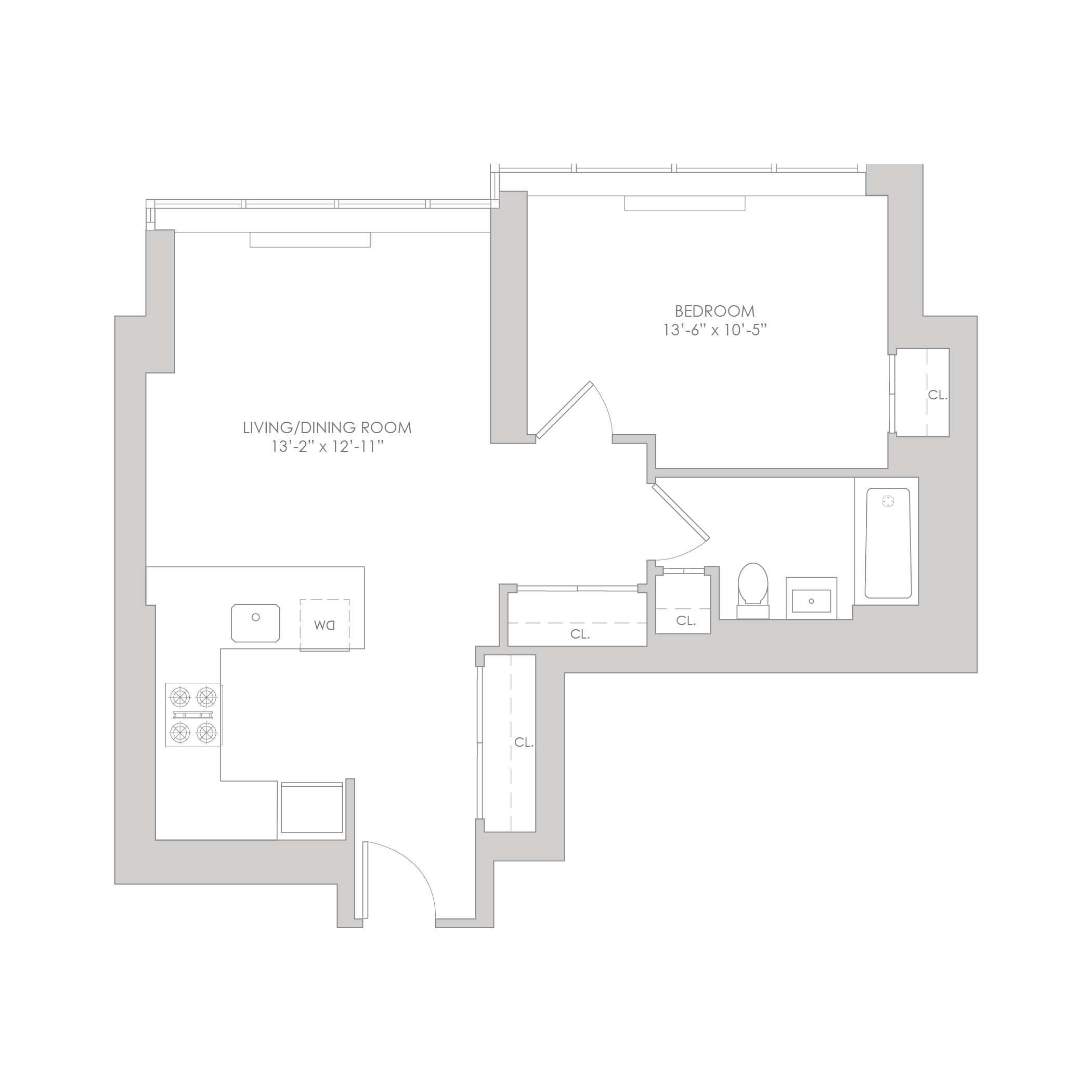 Floor plan layout diagram for H  8-35  GRM GRW SH